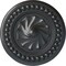 Ekena Millwork Foster Shell Ceiling Medallion (Fits Canopies up to 9 5/8"), Hand-Painted Pewter, 15 3/4"OD x 2"P CM15FOPES - alternate 1